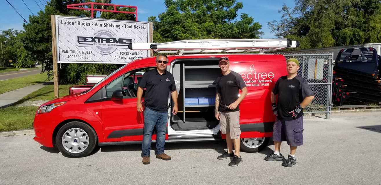 up fitted cargo van