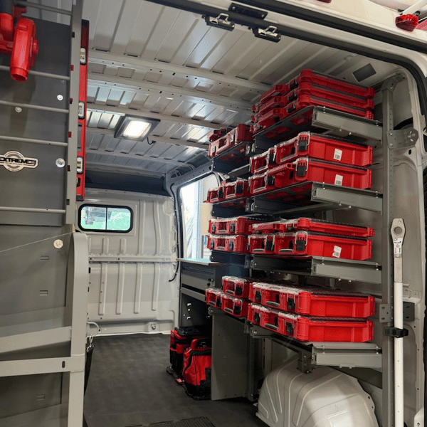 van shelving