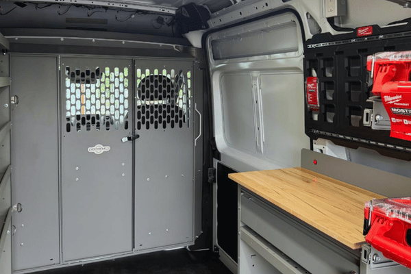van shelving